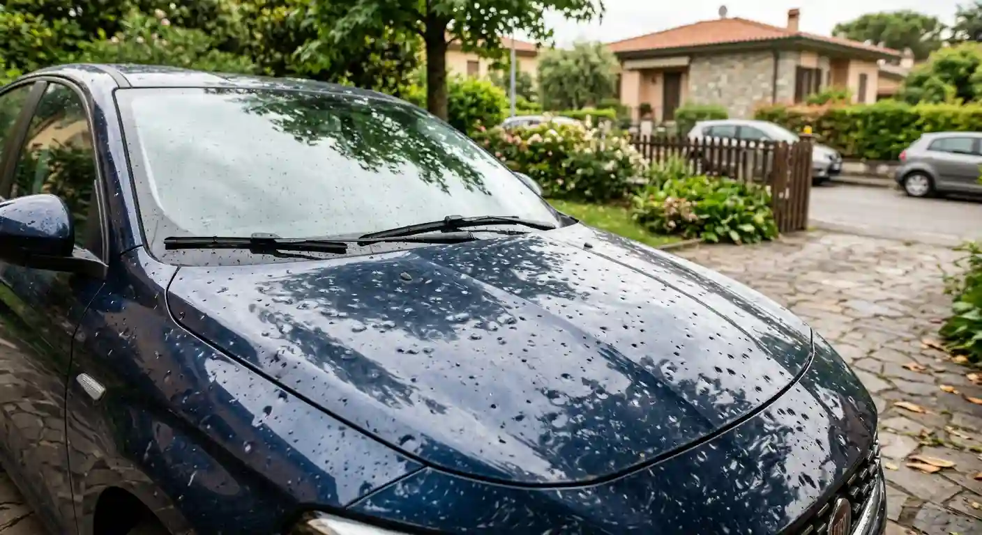 Grandine e assicurazione auto: cosa copre davvero la polizza (e cosa no)
